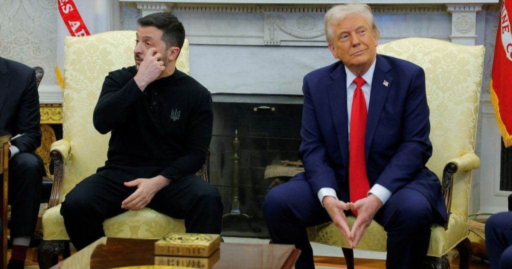 انقسام أمريكي مشادة ترامب زيلينسكي دعم جمهوري تنديد ديمقراطي