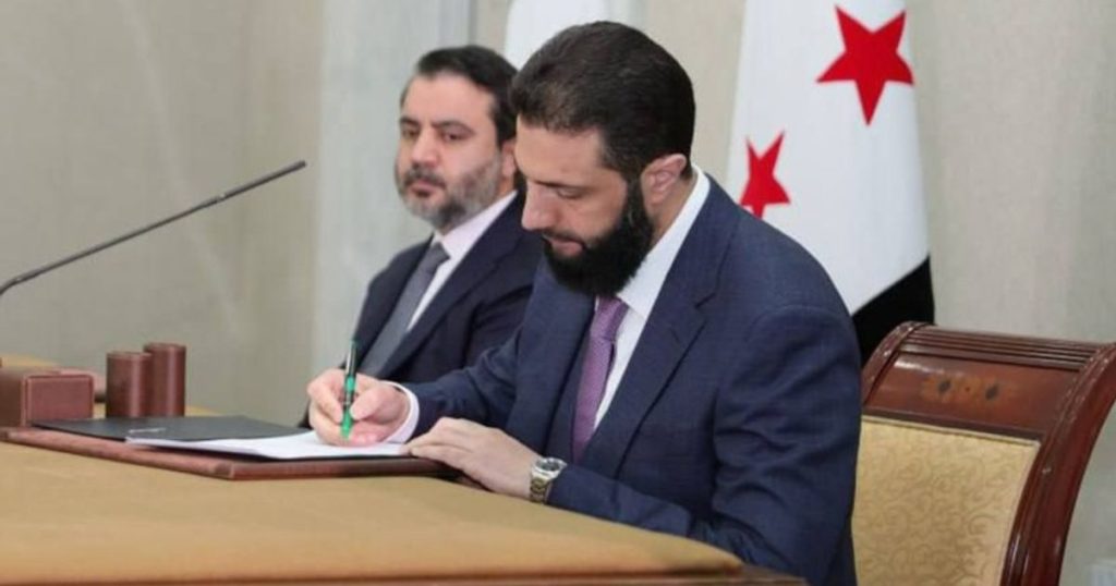 سوريا تنشر نص الإعلان الدستوري: 5 سنوات فترة انتقالية