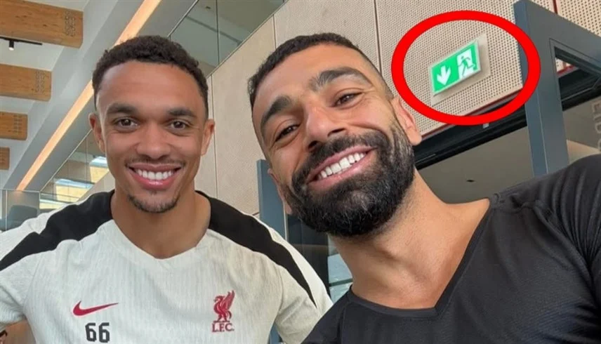 محمد صلاح يكشف مصير أرنولد بصورة exit العبقرية