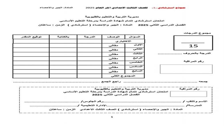 نماذج البوكليت 