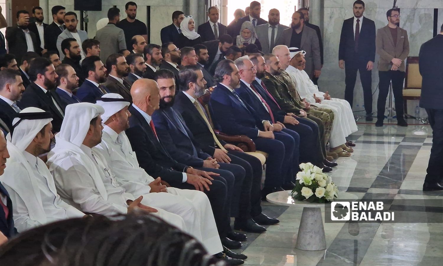توقيع مذكرة تفاهيم بين وزارة الطاقة السورية ومجموعة "UCC Concession Investments" لاستثمار الطاقة في سوريا- 29 من أيار 2025 (/ أنس الخولي)