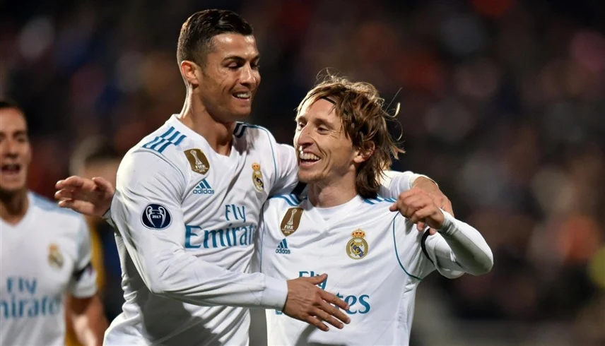 كريستيانو رونالدو يوجه رسالة مؤثرة لمودريتش