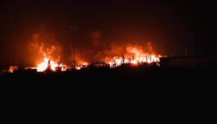 غارات صهيونية تستهدف مستودعات أسلحة جنوب اللاذقية