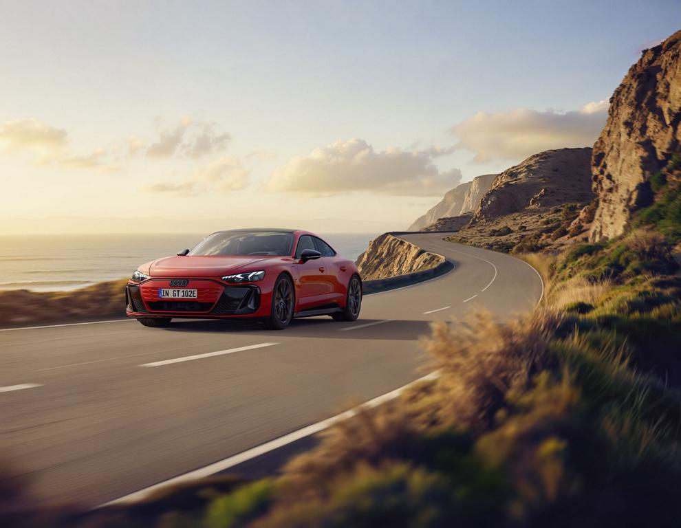 أودي تطلق سياراتها ETron GT Quattro الكهربائية