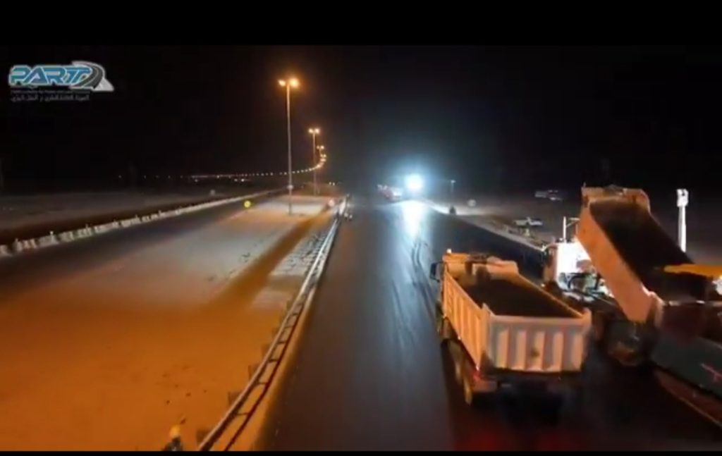 وزيرة الأشغال: أعمال صيانة لطريق العبدلي ضمن خطة تطوير شبكة الطرق