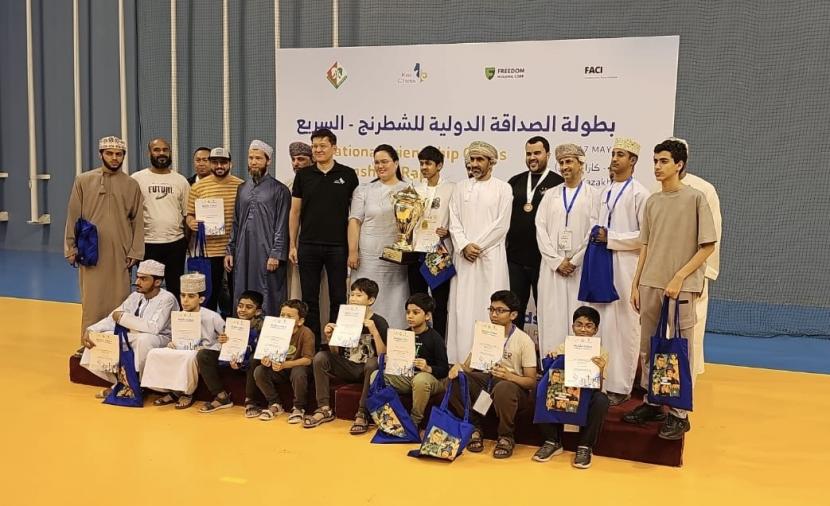 نادي نخل يحقق نتائج متميزة ببطولة الصداقة الدولية للشطرنج السريع