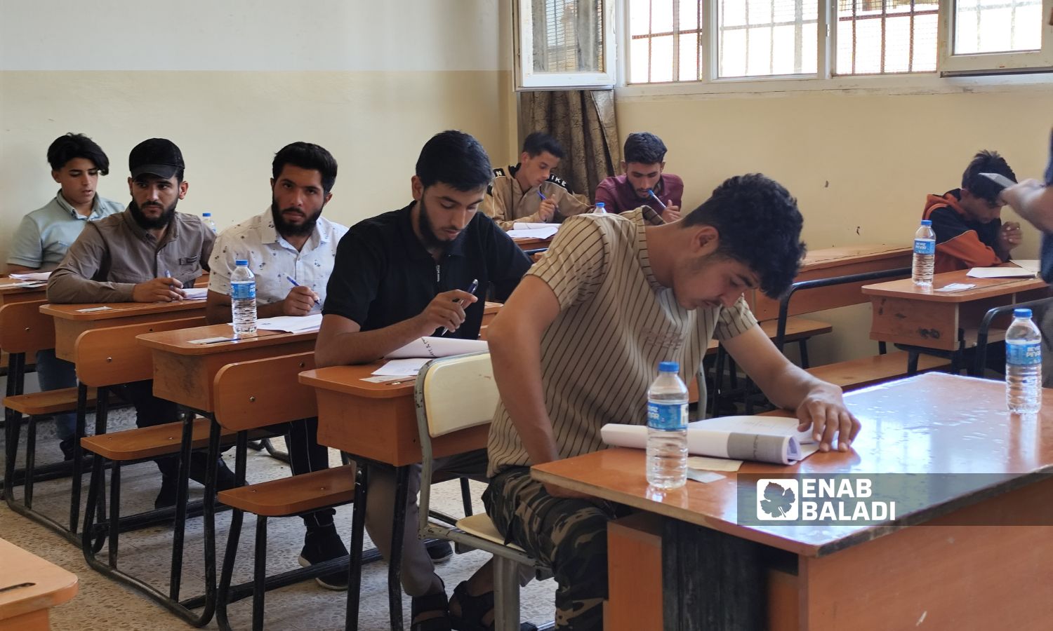 انطلقت امتحانات الشهادة الإعدادية (التاسع) في مدينتي رأس العين وتل أبيض - 21 حزيران 2025 ()