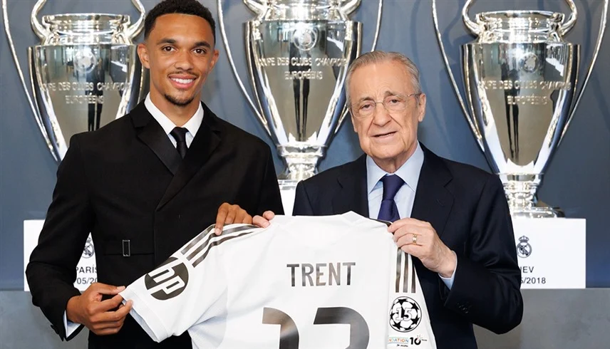 ألكسندرأرنولد يوقع مع ريال مدريد حتى 2031