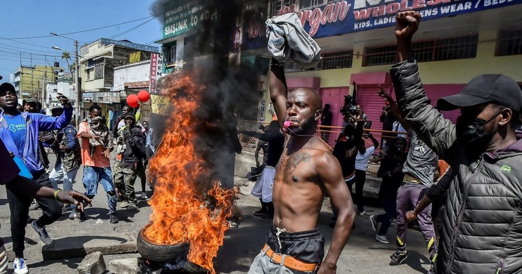 ضحايا ومصابون في احتجاجات مناهضة للحكومة بكينيا