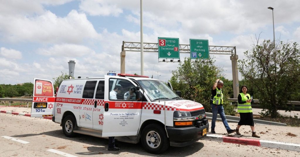 الحوثيون يعلنون استهداف مطار “بن جوريون” بصاروخ باليستي