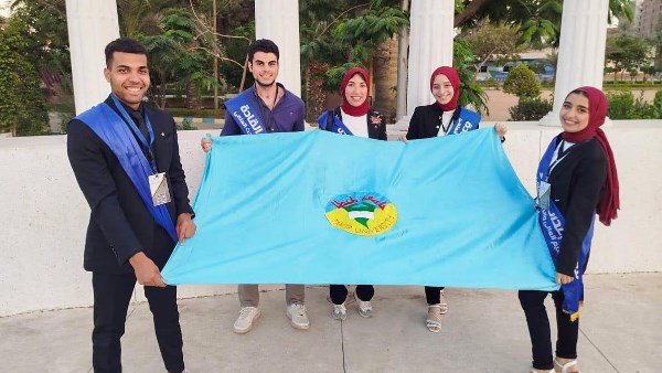 وفد طلابي من جامعة طنطا يشارك في فعالية ملتقى صناع التأثير بإعداد القادة