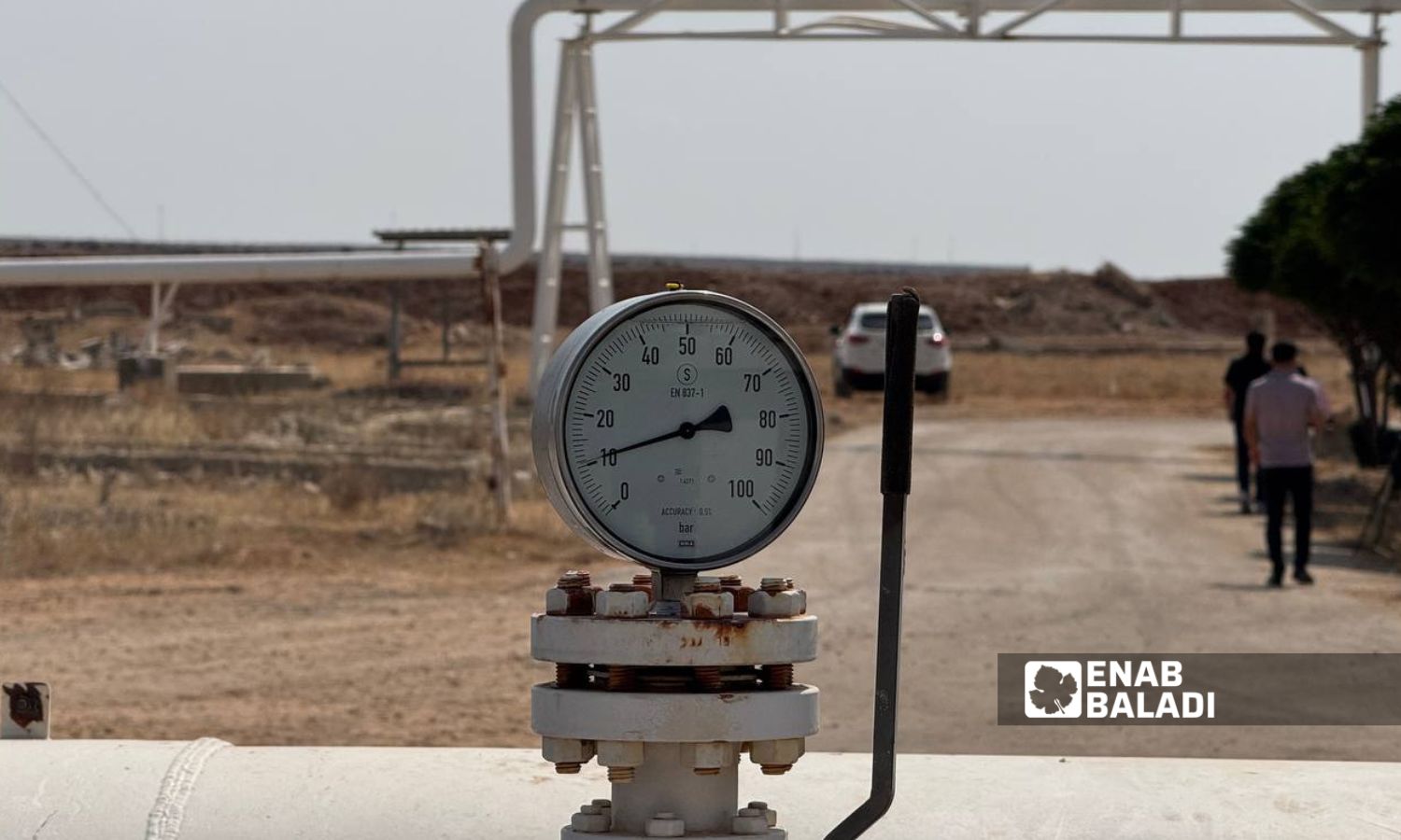 بدء أول تدفق للغاز الطبيعي من تركيا إلى سوريا - 2 آب 2025 (/ ديان جنباز)
