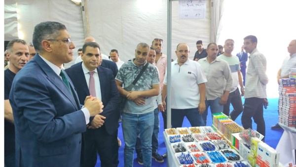 محافظ الجيزة يتابع التجهيزات النهائية لافتتاح معرض 