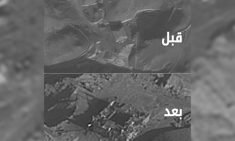 "المفاعل النووي" الذي قالت إسرائيل إنه استهدفته في دير الزور عام 2007 (تويتر)