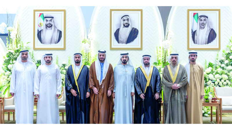 محمد بن راشد يحضر أفراح البناي والزرعوني والخوري