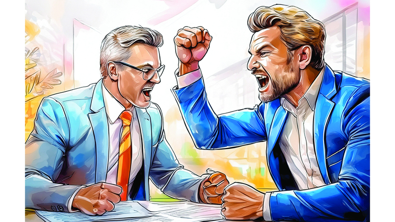 «سبّ واعتداء واتهامات بالاختلاس».. علاقة مسمومة بين موظف ومديره