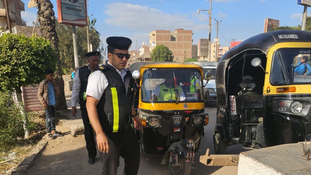 أمن الغربية يحرر 253 مخالفة مرورية لردع قائدي المركبات والسيارات