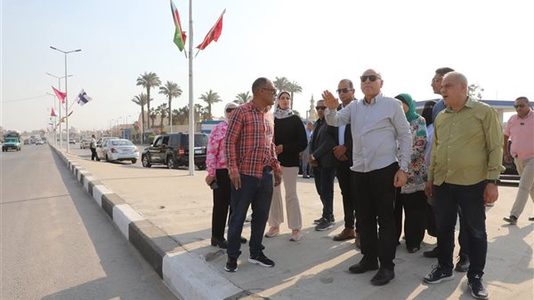 محافظ القاهرة يتفقد كفاءة الطرق والمحاور المؤدية للمتحف المصري الكبير