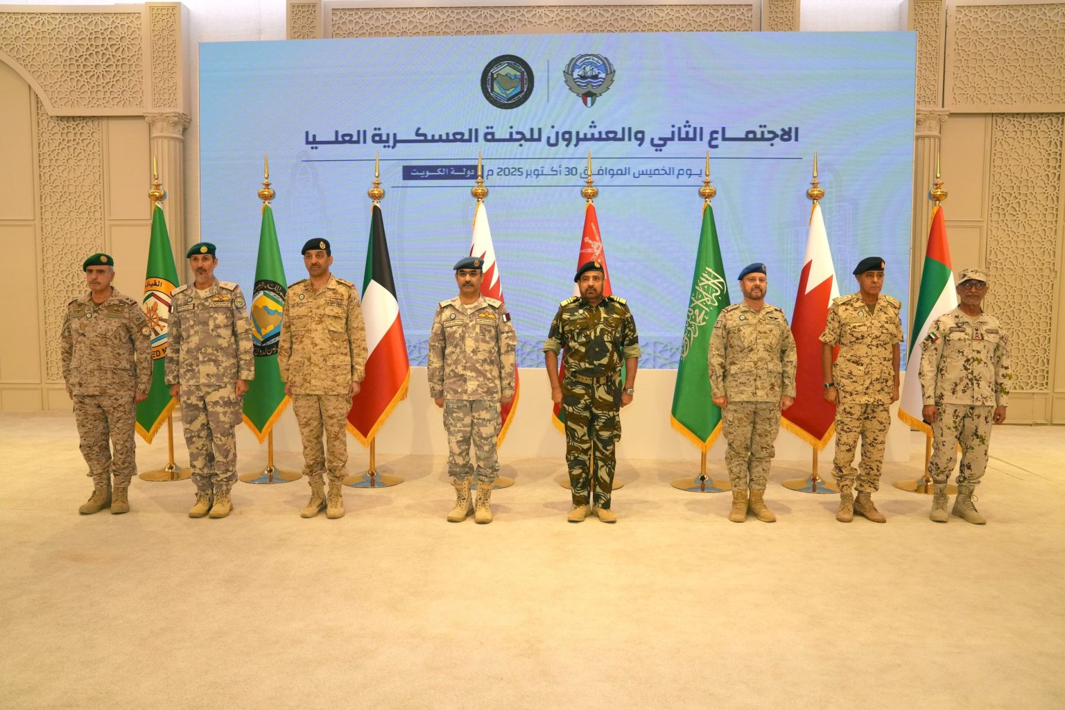 رئيس الأركان يترأس وفد الإمارات في اجتماع اللجنة العسكرية العليا لرؤساء أركان القوات المسلحة بدول التعاون بالكويت