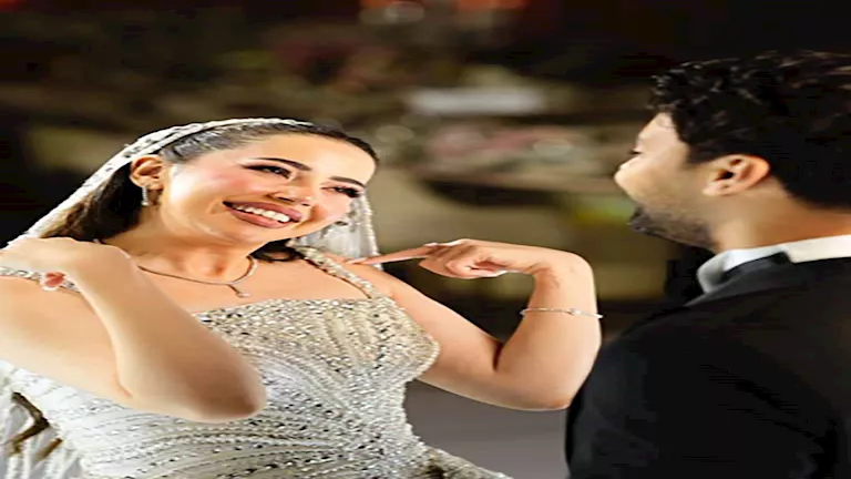 “رقص وغنا مع العروسة”.. حفل زفاف المطرب أحمد جمال وفرح الموجي
