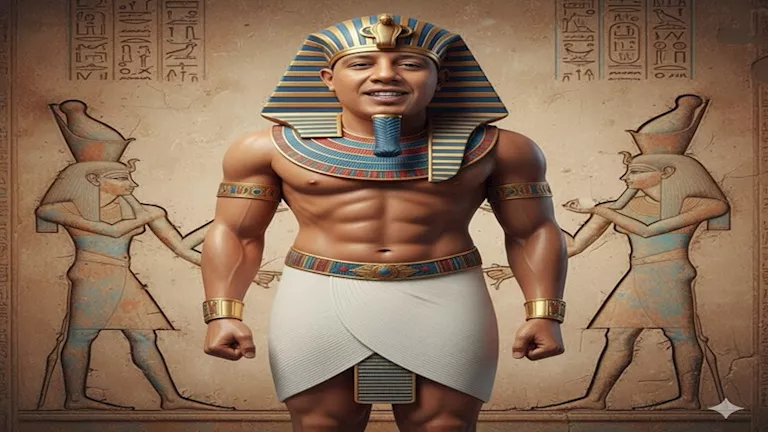 قبل افتتاح المتحف الكبير.. حمو بيكا بالزي الفرعوني: “الفرعون المصري جا