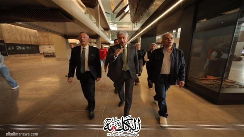 قبل أيام من الافتتاح.. استعدادات مكثفة تسير على قدم وساق داخل المتحف المصري الكبير تمهيداً للافتتاح المرتقب | أخبار وتقارير | بوابة الكلمة