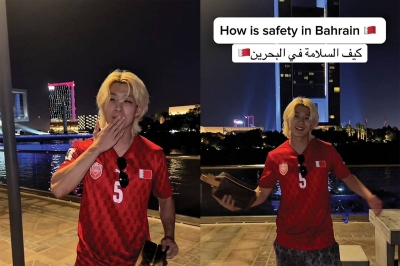 بالفيديو| مؤثر ياباني يُذهل من مستوى الأمان في البحرين – الوطن
