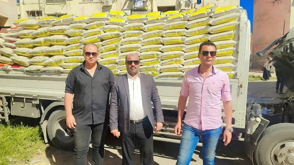 ضبط 10 أطنان أرز مجهول المصدر قبل دخولها منافذ بورسعيد| صور