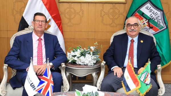 بروتوكول بين قضايا الدولة وجامعة هيرتفوردشاير البريطانية في البحث العلمي