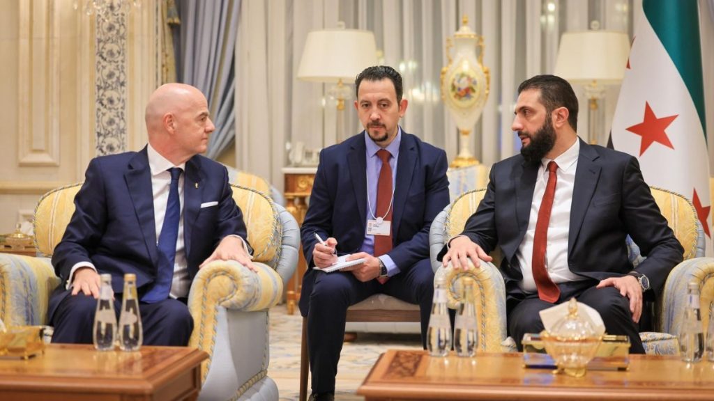 هل أشاد روني بردغجي بلقاء الشرع مع إنفانتينو