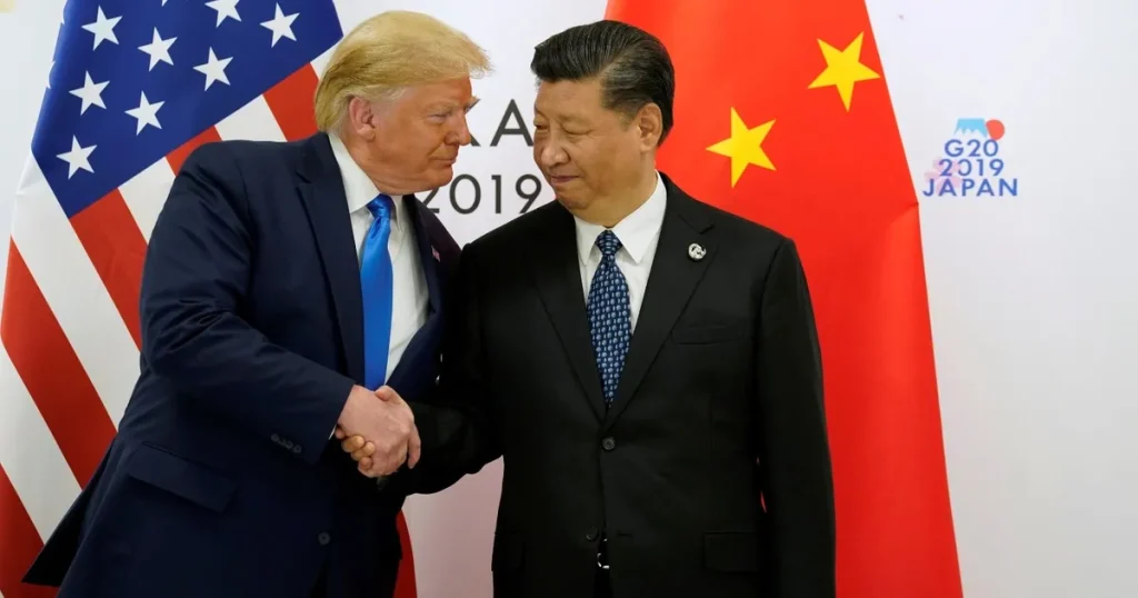 الرئيسان الصيني والأميركي يبدآن محادثاتهما في كوريا الجنوبية