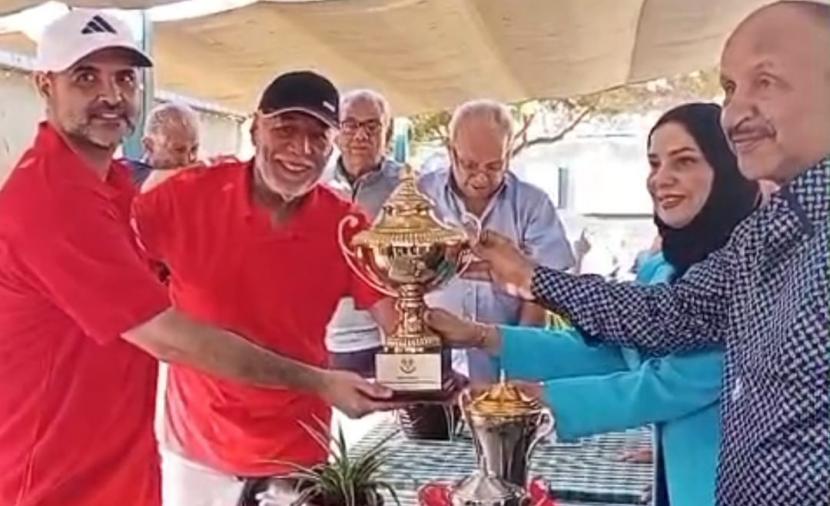 العُماني مجيد العصفور يتوّج بذهبية الزوجي في لقاءات التوأمة البحرينية المصرية للتنس