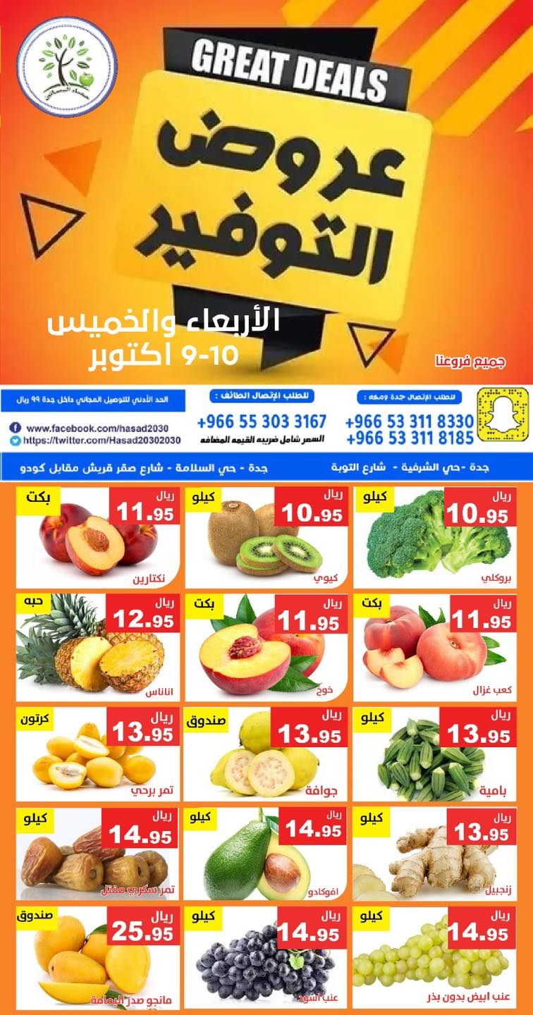 عروض مؤسسة حصاد البساتين ليومي 9 و 10 اكتوبر 2025 عروض التوفير 3 imgc9941473c0f68e189c43c69170791acf - عروض مؤسسة حصاد البساتين ليومي 9 و 10 اكتوبر 2025 عروض التوفير