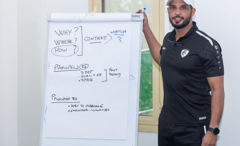 أكرم حبريش يشارك في دورة “البرو” بالسعودية