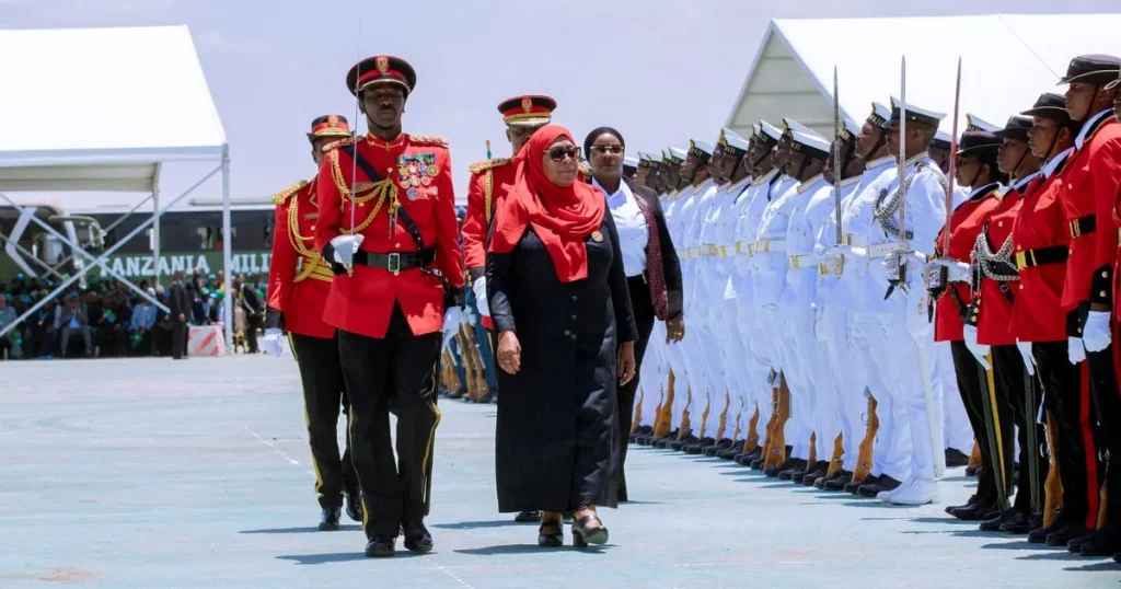 رئيسة تنزانيا تؤدي اليمين لولاية ثانية وإجراءات أمنية مشددة