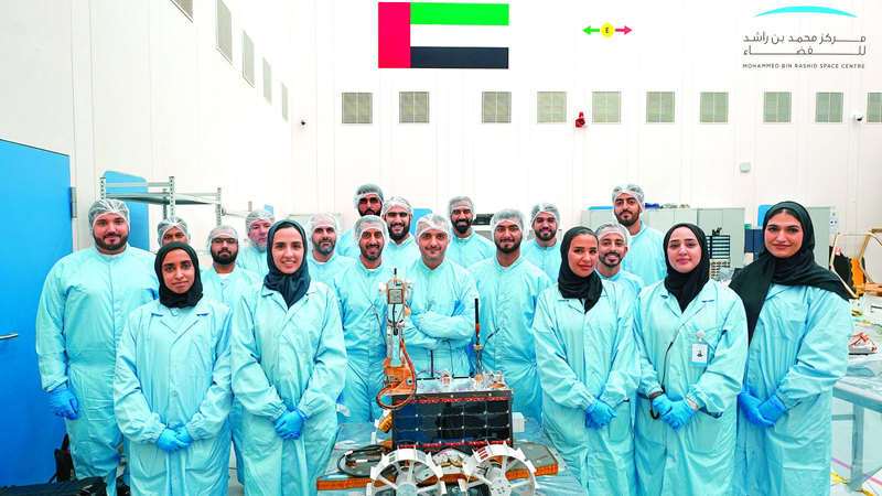 «محمد بن راشد للفضاء» يعلن اكتمال تطوير المستكشف «راشد 2» في الإمارات