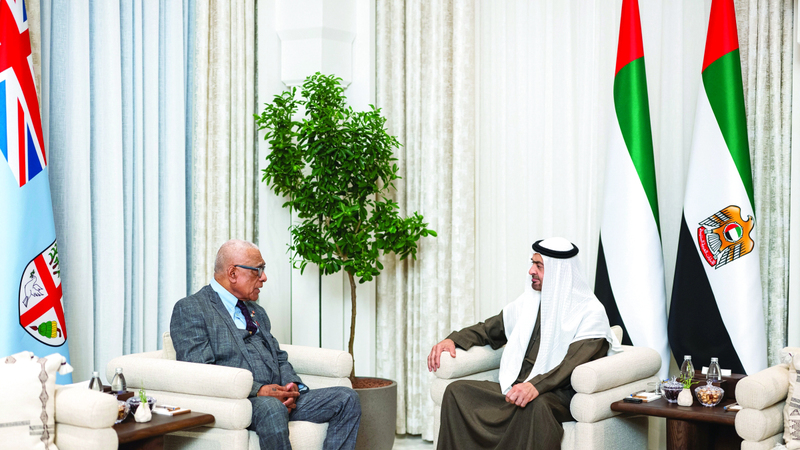 رئيس الدولة: الإمارات حريصة على تعزيز علاقاتها مع دول «الباسيفيك»