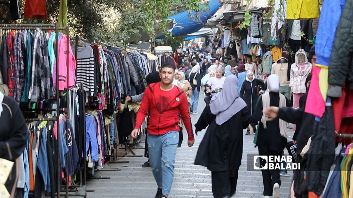 حي القنوات بدمشق – 6 تشرين الثاني 2025 (/ أحمد الحمود)