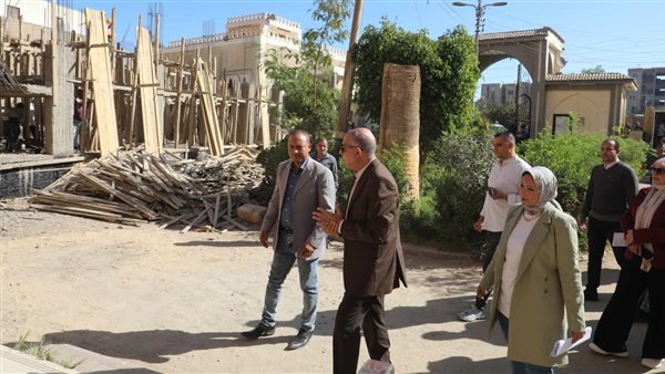 محافظ المنيا يتفقد أعمال تطوير المركز التكنولوجي بأبوقرقاص