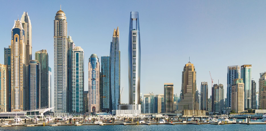 دبي تفاجئ العالم بأطول فندق على وجه الأرض