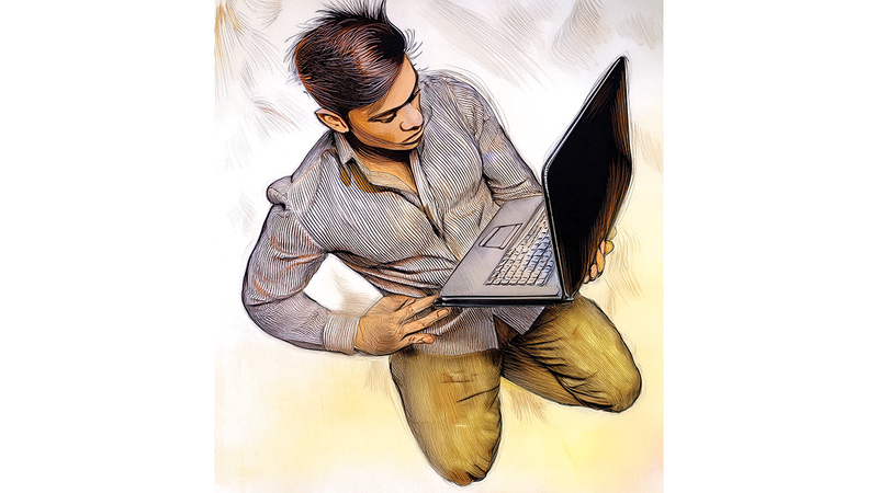 50 ألف درهم عقوبة شاب سرق «لابتوب» فتاة