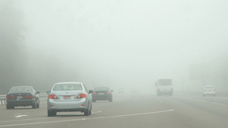 “الوطني للأرصاد” يحذر من تدني الرؤية بسبب الضباب