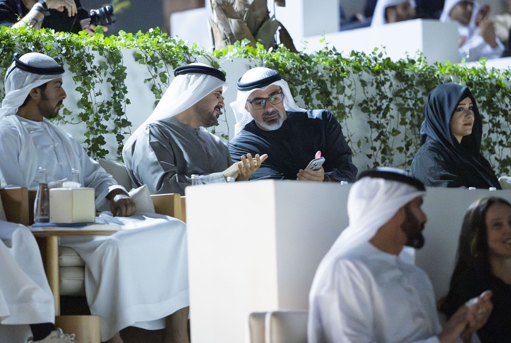 خالد بن محمد بن زايد يشهد حفل الافتتاح الرسمي لمتحف التاريخ الطبيعي في أبوظبي