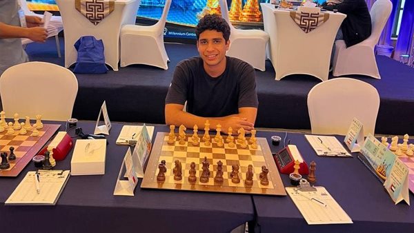 أدهم قنديل يحصد ذهبية البطولة العربية للشطرنج