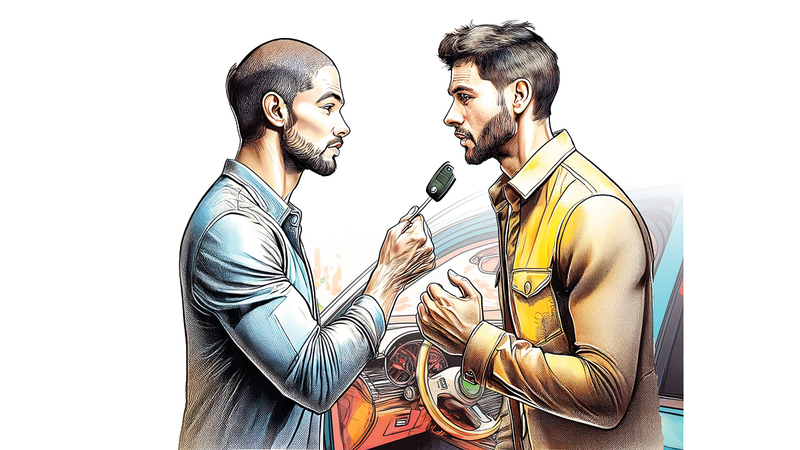 شاب يطالب بفسخ عقد شراء سيارة لوجود تلاعب في عداد المسافة