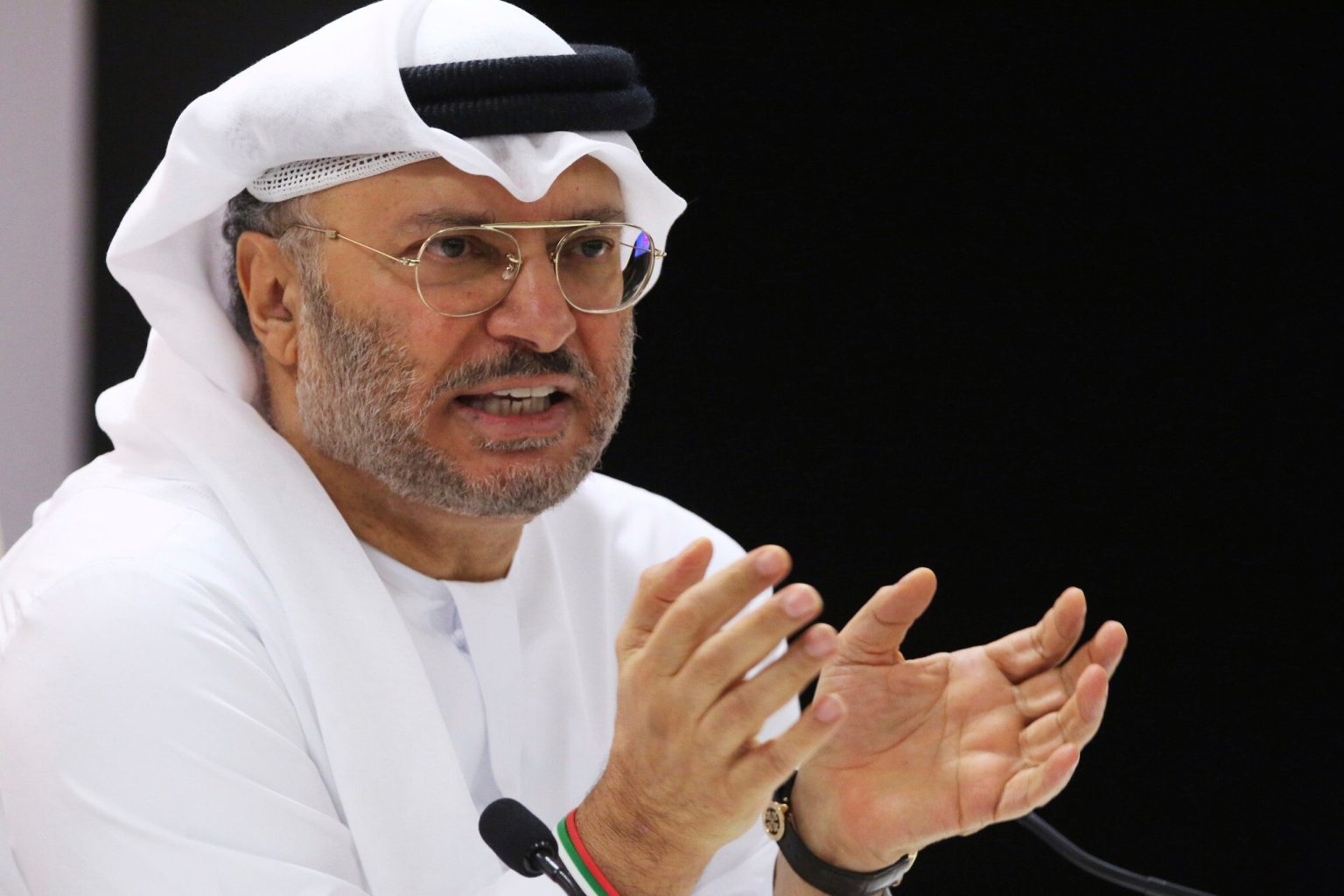 قرقاش لأصحاب الحسابات الوهمية: في الإمارات اخترنا أن ندعم غزة