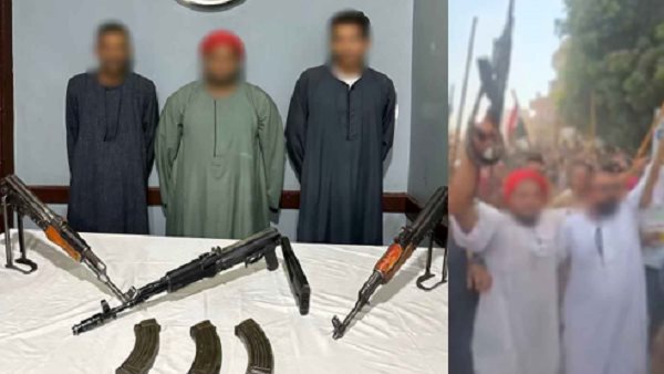 الداخلية تضبط أنصار مرشح برلماني أطلقوا أعيرة نارية ابتهاجًا بفوزه في قنا