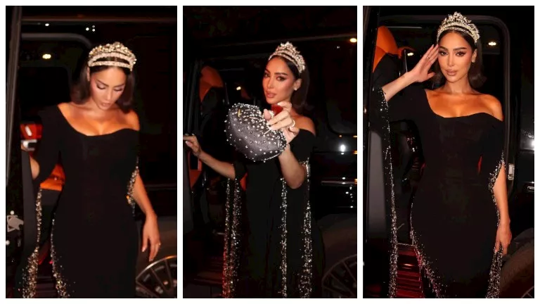 بـ “تاج على رأسها”.. بسمة بوسيل تخطف الأنظار من أحدث ظهور