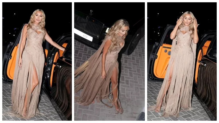 “فستان جريء”.. مايا دياب تخطف الأنظار من جلسة تصوير جديدة