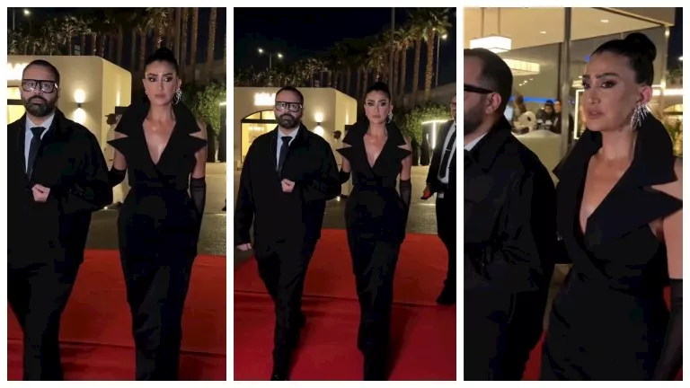 “فستان بفتحة ضهر”.. غادة عبدالرازق تخطف الأنظار في مهرجان دبي السينمائ